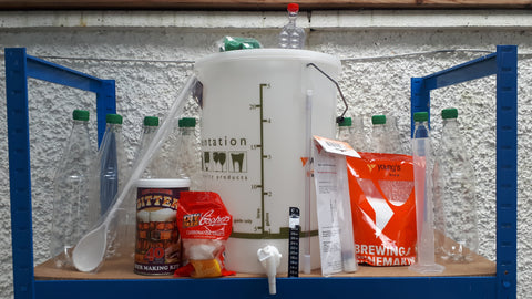 Homebrew All You Need Starter Kit with Beer