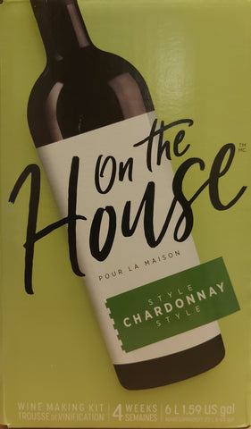 On The House  Chardonnay 30 Bottle