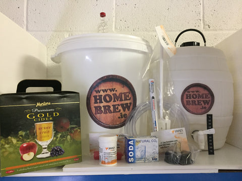 Homebrew Starter Kit for Cider including Barrel & Cider