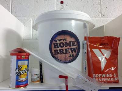 Homebrew Starter Kit including Coopers Beer