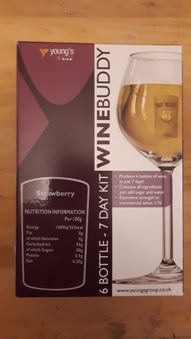 Winebuddy Strawberry 6 bottle