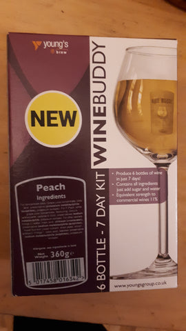 Winebuddy Peach 6 Bottles
