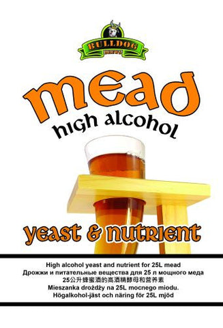 Bulldog Mead Yeast & Nutrient 28 grms
