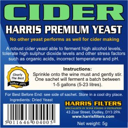 Harris Premium Cider Yeast
