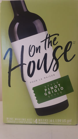 On The House Pinot Grigio 30 Bottle
