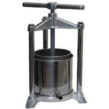 Aluminium/Stainless Steel Fruit Press 5.5 L Capacity