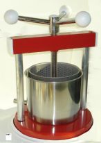 Fruit Press Stainless Steel & Painted Metal 1.5 Litre.